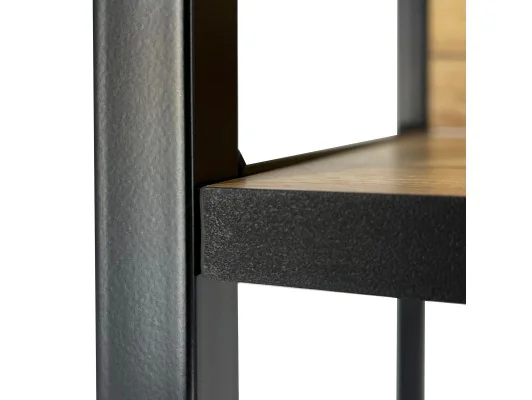 REGAŁ INDUSTRIALNY 600 CZARNY/DĄB ARTISAN