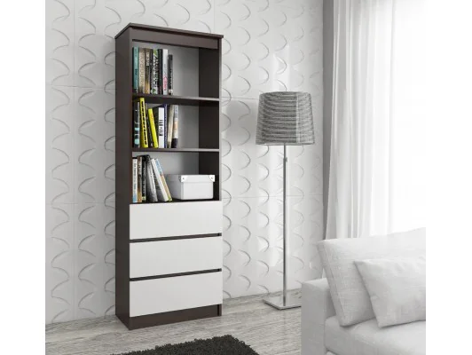 REGAŁ R60 3SZ 2P CLP VENGE / BIAŁY