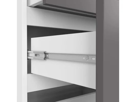 REGAŁ R60 3SZ 2P CLP PK BIAŁY / SZARY