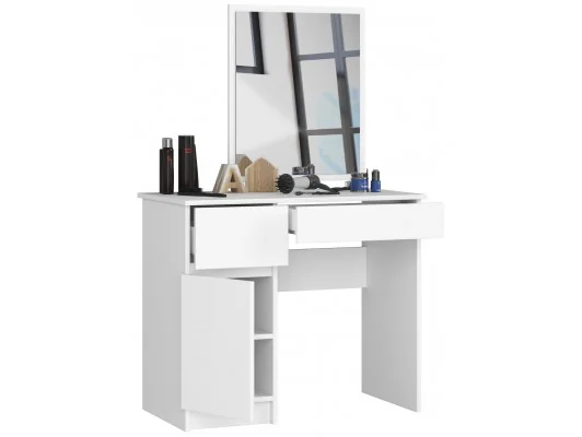 Zobacz Toaletka z lustrem CLP P-2/SL LEWE PK BIAŁA Toaletka z lustrem CLP P-2/SL LEWE PK BIAŁA