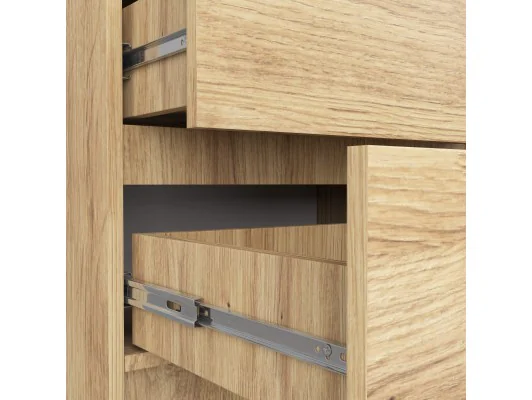 KOMODA K60 5SZ CLP PK DĄB ARTISAN