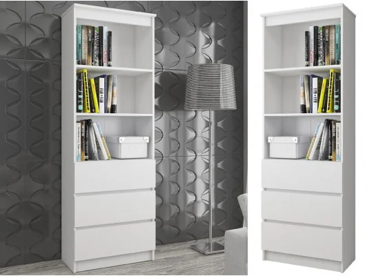 REGAŁ R60 3SZ 2P CLP PK BIAŁY