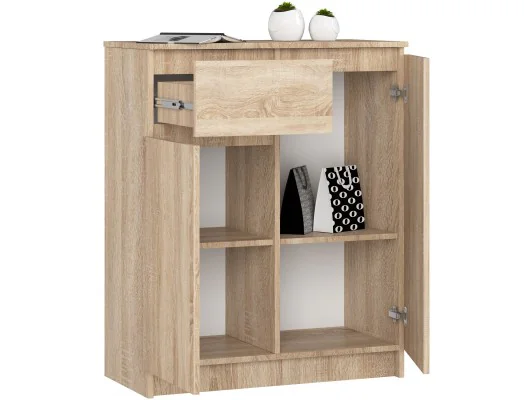 KOMODA K80 2D 1SZ CLP PK DĄB SONOMA