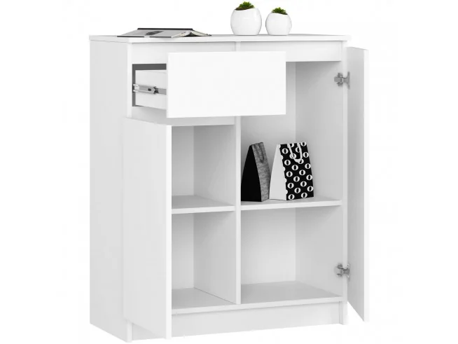 KOMODA K80 2D 1SZ CLP PK BIAŁY