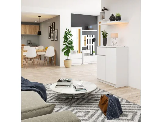 KOMODA K80 2D 1SZ CLP PK BIAŁY