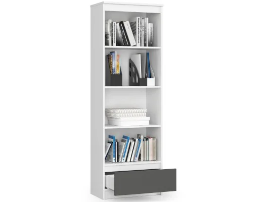 Zobacz REGAŁ R60 1SZ 4P CLP BIAŁY / SZARY REGAŁ R60 1SZ 4P CLP BIAŁY / SZARY