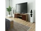 SZAFKA RTV 140 cm 2D 1P SONOMA / WENGE