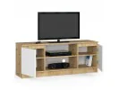 KOMODA RTV K140 2D 1P CLP DĄB ARTISAN / BIAŁY