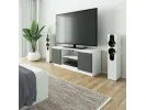 KOMODA RTV K140 2D 1P CLP BIAŁY / SZARY