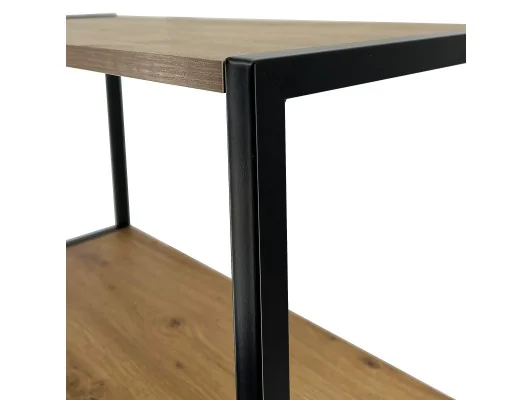 REGAŁ INDUSTRIALNY 700 CZARNY/DĄB ARTISAN