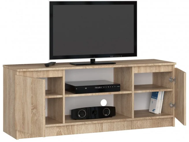 SZAFKA RTV 140 cm 2D 1P SONOMA