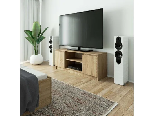 SZAFKA RTV 140 cm 2D 1P SONOMA