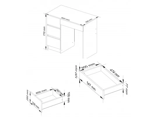 Zobacz BIURKO A-7 CLP PK BIAŁE / SZARE LEWOSTRONNE BIURKO A-7 CLP PK BIAŁE / SZARE LEWOSTRONNE
