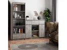 KOMODA K100 2D 3SZ 1P PK BETON