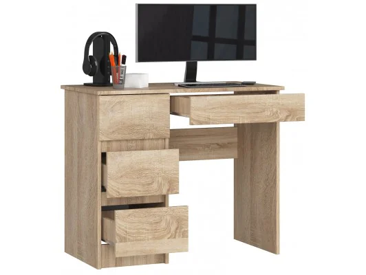 Zobacz BIURKO A-7 CLP DĄB SONOMA LEWOSTRONNE BIURKO A-7 CLP DĄB SONOMA LEWOSTRONNE