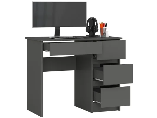 BIURKO A-7 CLP SZARE PRAWOSTRONNE