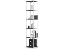 REGAŁ METALOWY LOFT 400 BIAŁY/SZARY