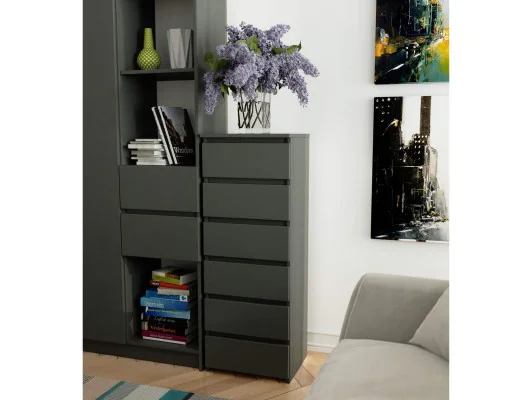 KOMODA CL6 GRAFIT SZARY