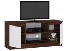 SZAFKA RTV 120 cm 2D 1P WENGE / BIAŁA