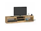 KOMODA RTV K160 CLP DĄB ARTISAN / SZARY