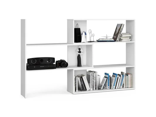 Regał przestawny mini TWIST - biały