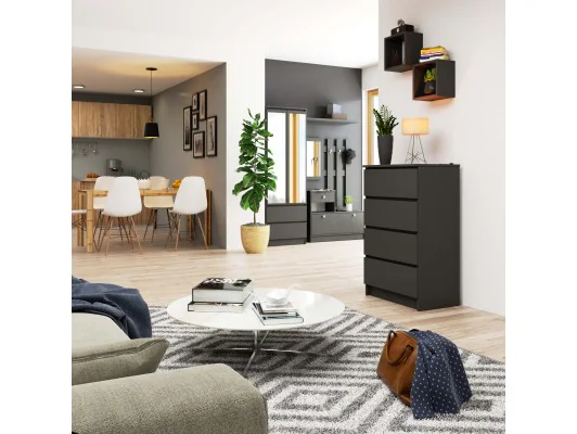 KOMODA K60 4SZ CLP GRAFIT SZARY