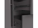 KOMODA K100 2D 3SZ PK GRAFIT SZARY
