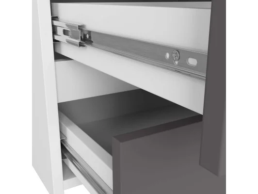 KOMODA CL100 6SZ PK BIAŁA / SZARA