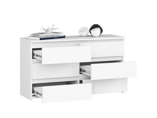 Zobacz KOMODA CL100 6SZ PK BIAŁA KOMODA CL100 6SZ PK BIAŁA