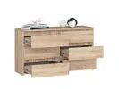 KOMODA CL100 6SZ PK DĄB SONOMA