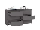 KOMODA CL100 6SZ PK SZARA