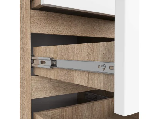 KOMODA CL5 PK DĄB SONOMA / BIAŁA