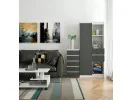 KOMODA CL5 PK BIAŁA / SZARA