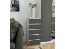 KOMODA CL5 PK BIAŁA / SZARA