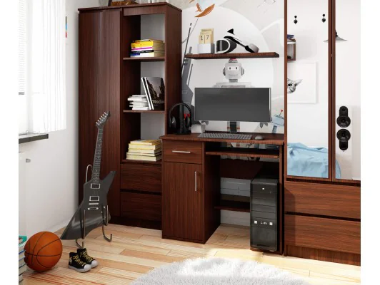 BIURKO JAY 90 cm WENGE