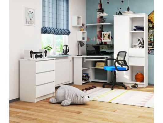 BIURKO TED PK BIAŁE