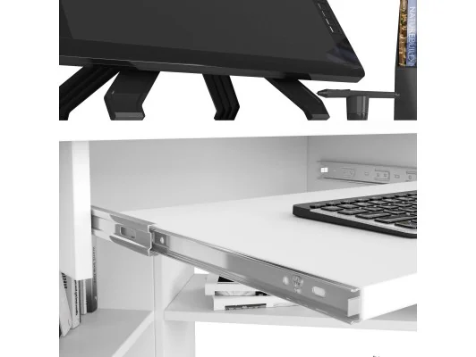 BIURKO TED PK BIAŁE