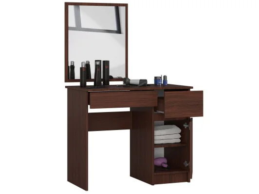 Zobacz Toaletka z lustrem CLP P-2/SL PRAWA WENGE Toaletka z lustrem CLP P-2/SL PRAWA WENGE