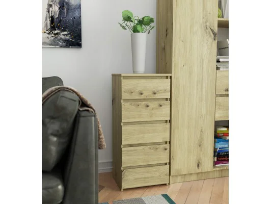 KOMODA CL5 PK DĄB ARTISAN