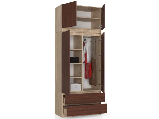 NADSTAWKA DO SZAFY S90 2D 2SZ CLP SONOMA / VENGE