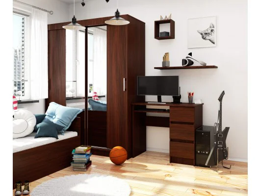 BIURKO A-6 CLP WENGE PRAWOSTRONNE