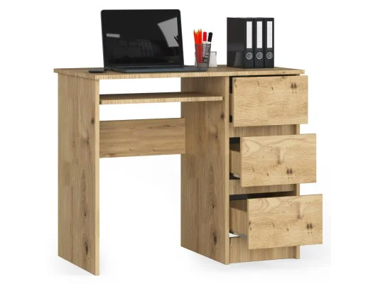 Zobacz BIURKO A-6 CLP DĄB ARTISAN PRAWOSTRONNE BIURKO A-6 CLP DĄB ARTISAN PRAWOSTRONNE