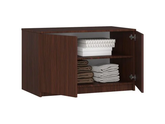 Nadstawka na szafę S 90 cm - wenge - 2 drzwi