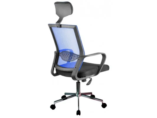 FOTEL BIUROWY OCF-9 NIEBIESKI