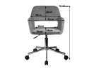 FOTEL OBROTOWY FD-22 CZERWONY