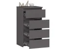 KOMODA CL4 PK GRAFIT SZARY