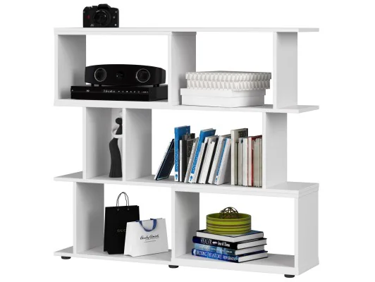 Zobacz Regał z półkami mini FIX - biały Regał z półkami mini FIX - biały