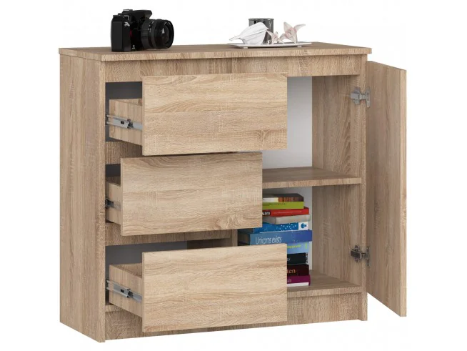 KOMODA K80 JERRY 1D 3SZ PK DĄB SONOMA