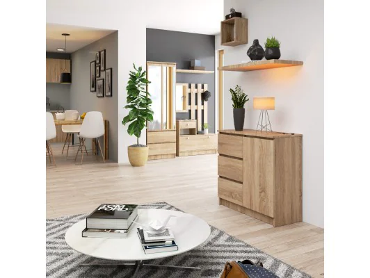 KOMODA K80 JERRY 1D 3SZ PK DĄB SONOMA