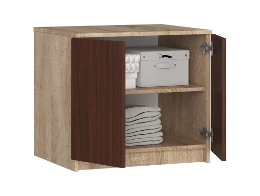 NADSTAWKA DO SZAFY S60 STAR DĄB SONOMA/WENGE